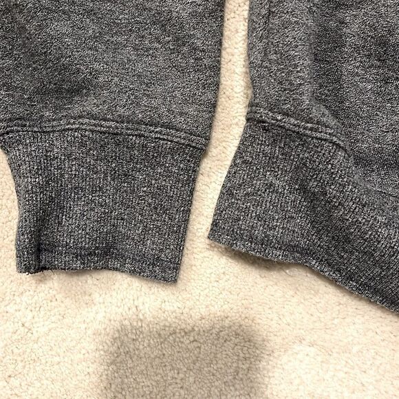 Calvin Klein Performance Cropped Sweatshirt Grey High Neck Womens M - Picture 5 of 6